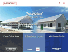 Tablet Screenshot of k-structures.com
